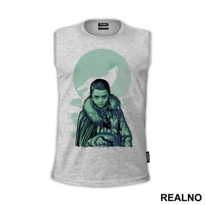 Arya Stark Green - House Stark - Game Of Thrones - GOT - Majica