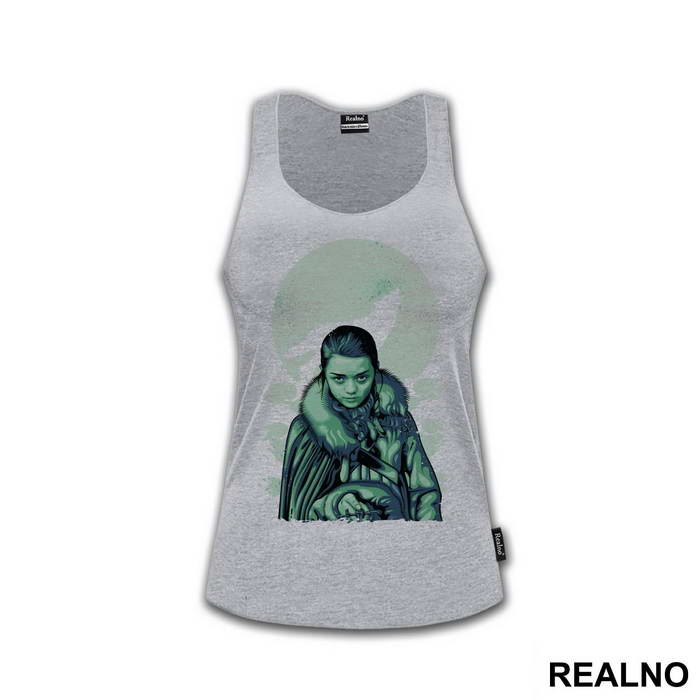 Arya Stark Green - House Stark - Game Of Thrones - GOT - Majica