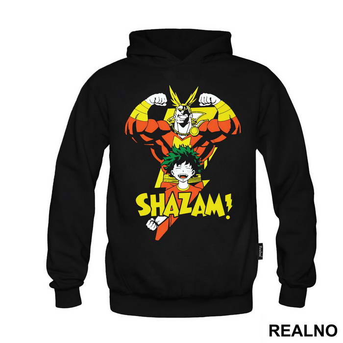 All Might And Deku Shazam - My Hero Academia - Majica