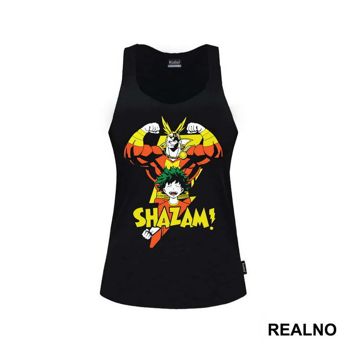 All Might And Deku Shazam - My Hero Academia - Majica