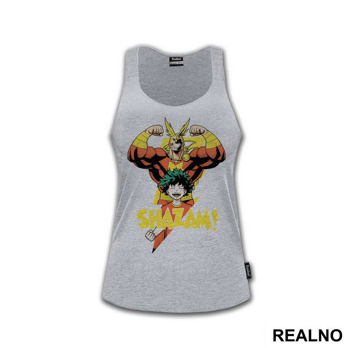 All Might And Deku Shazam - My Hero Academia - Majica