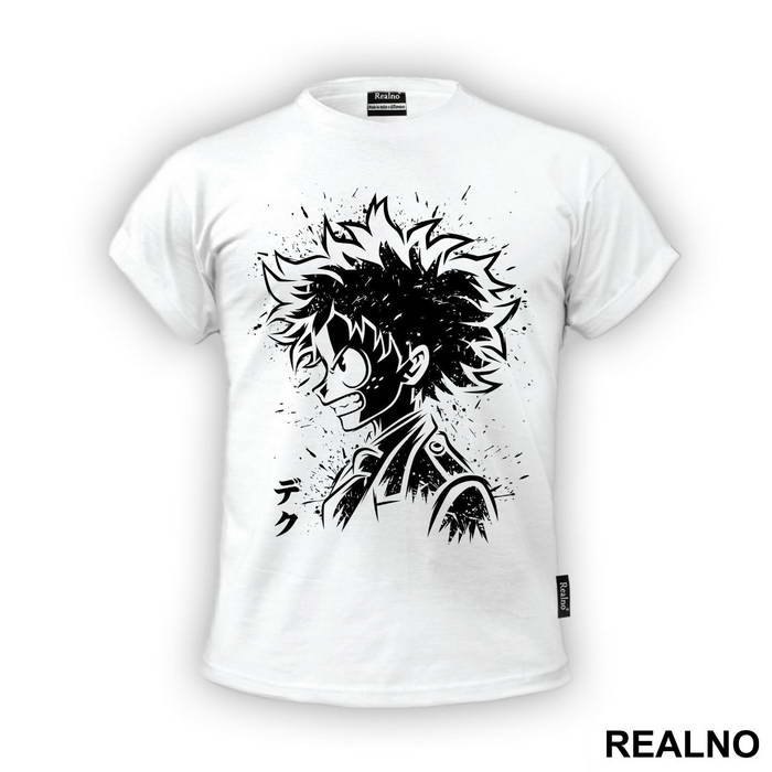Deku Portrait Splash - My Hero Academia - Majica