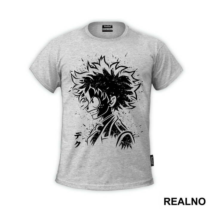 Deku Portrait Splash - My Hero Academia - Majica
