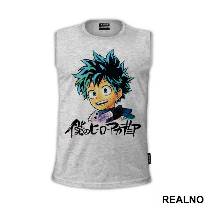 Deku Face Painting - My Hero Academia - Majica