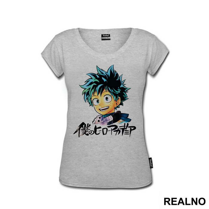 Deku Face Painting - My Hero Academia - Majica