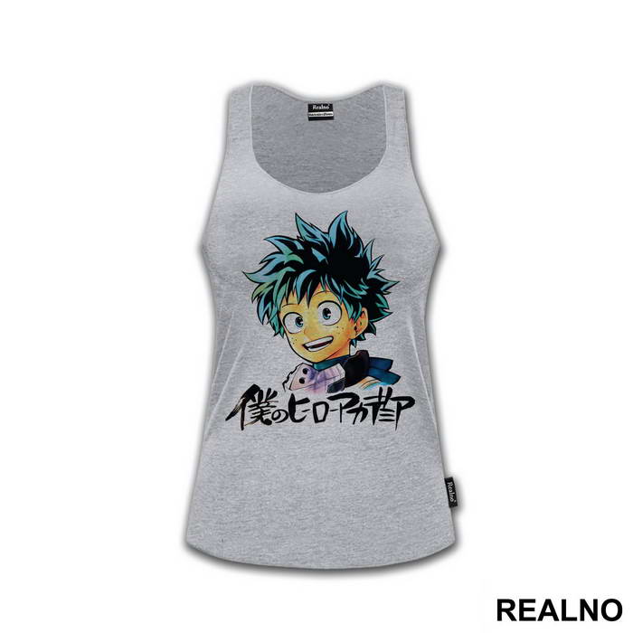 Deku Face Painting - My Hero Academia - Majica