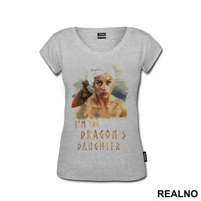 Khaleesi Is Dragons Dauthter - House Targaryen - Game Of Thrones - GOT - Majica