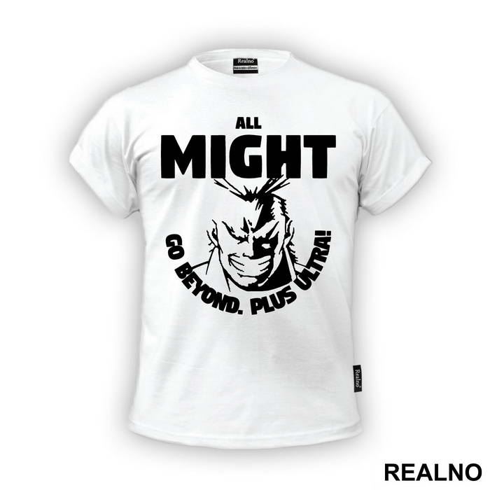 All Might Go Beyond - My Hero Academia - Majica
