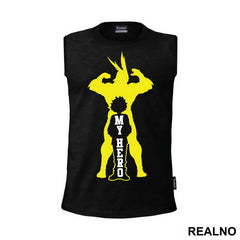 All Might And Deku Silhouette - My Hero Academia - Majica