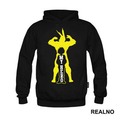 All Might And Deku Silhouette - My Hero Academia - Majica
