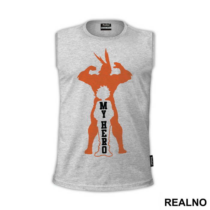 All Might And Deku Silhouette - My Hero Academia - Majica