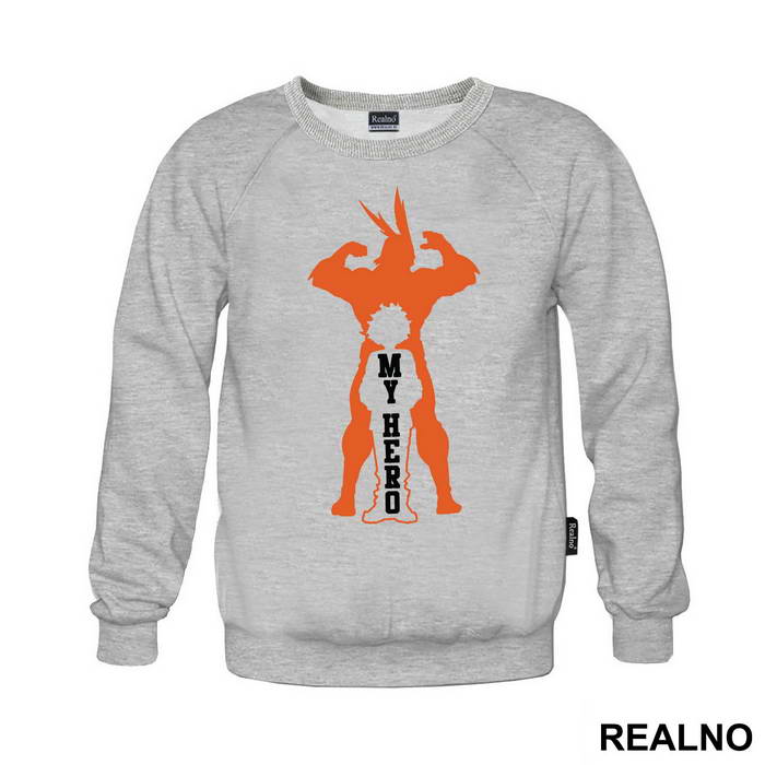 All Might And Deku Silhouette - My Hero Academia - Majica