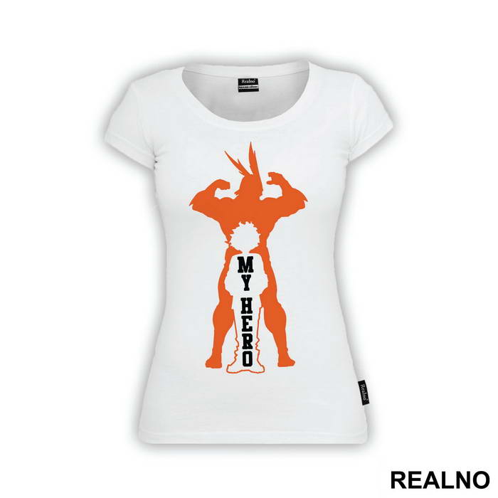 All Might And Deku Silhouette - My Hero Academia - Majica