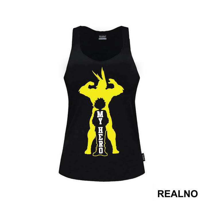 All Might And Deku Silhouette - My Hero Academia - Majica
