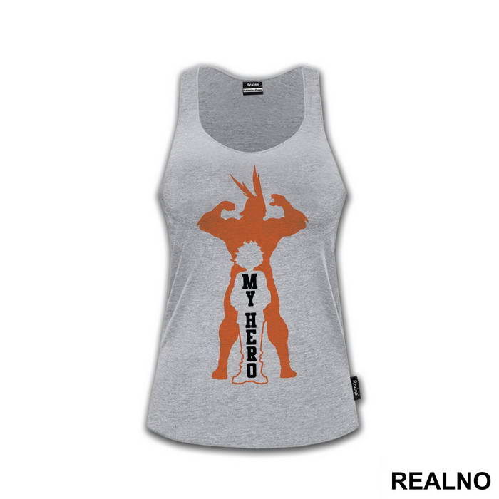 All Might And Deku Silhouette - My Hero Academia - Majica