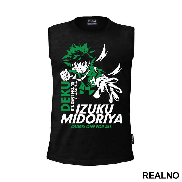 Deku Student No. 18 - My Hero Academia - Majica