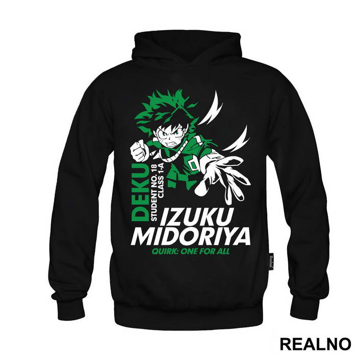 Deku Student No. 18 - My Hero Academia - Majica
