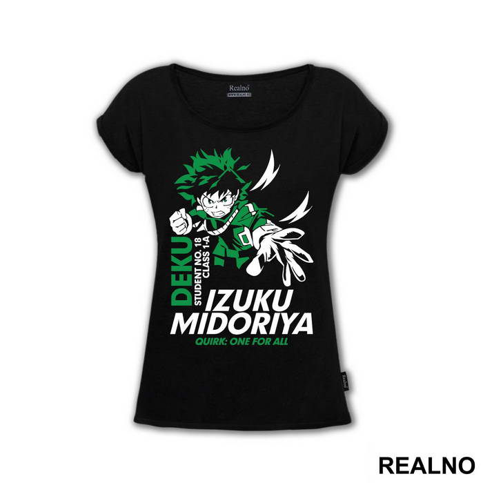 Deku Student No. 18 - My Hero Academia - Majica