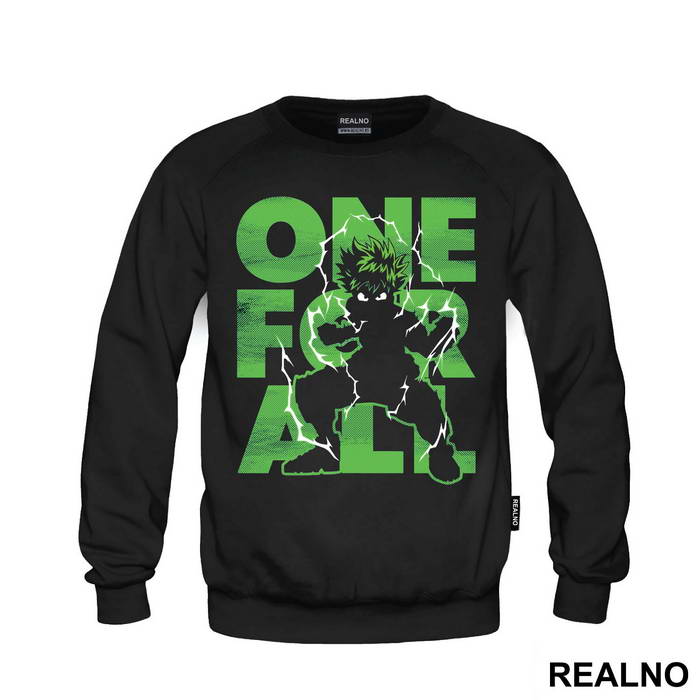 One For All Deku Silhouette - My Hero Academia - Majica