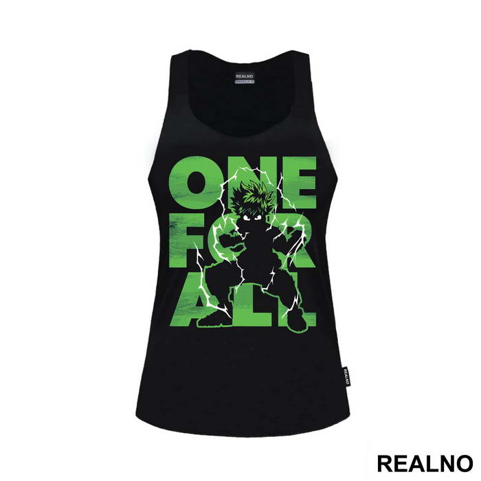 One For All Deku Silhouette - My Hero Academia - Majica
