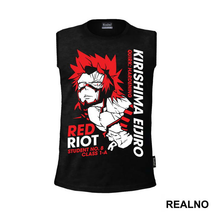 Red Riot Student No. 8 - My Hero Academia - Majica
