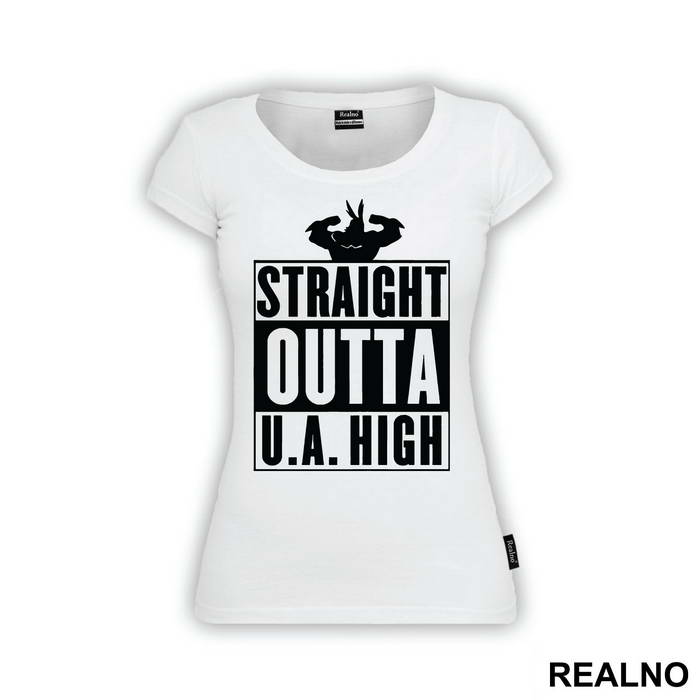 Straight Outta U.A. High - My Hero Academia - Majica