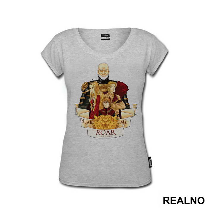 Hear Me Roar, Full House Lannister - Game Of Thrones - GOT - Majica