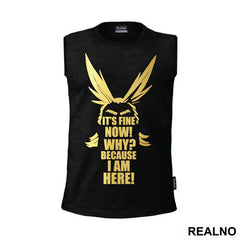 It's Fine Now! Why? Because I AM Here - My Hero Academia - Majica