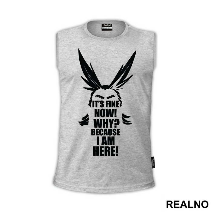 It's Fine Now! Why? Because I AM Here - My Hero Academia - Majica