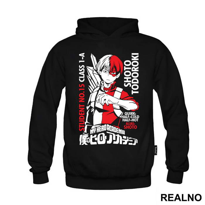 Shoto Student No. 15 - My Hero Academia - Majica