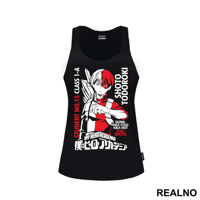 Shoto Student No. 15 - My Hero Academia - Majica