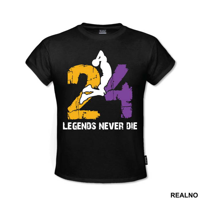 24 Legends Never DIe - NBA - Košarka - Majica