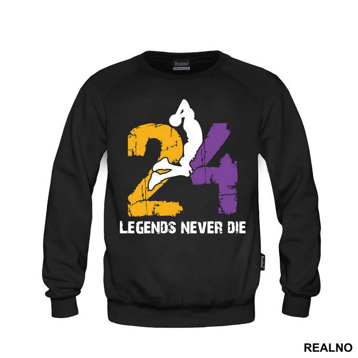 24 Legends Never DIe - NBA - Košarka - Majica