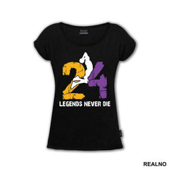 24 Legends Never DIe - NBA - Košarka - Majica
