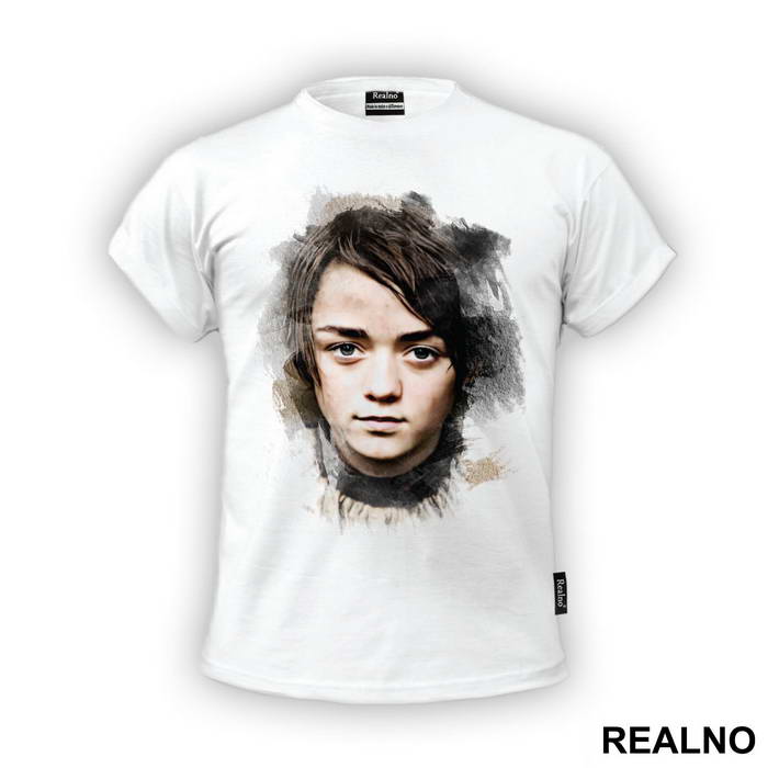 Arya Stark Portrait - House Stark - Game Of Thrones - GOT - Majica