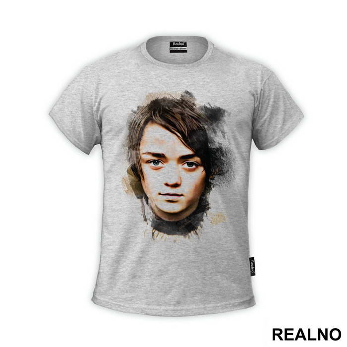 Arya Stark Portrait - House Stark - Game Of Thrones - GOT - Majica