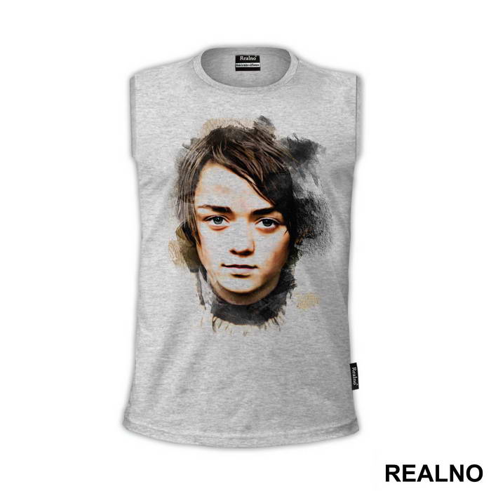 Arya Stark Portrait - House Stark - Game Of Thrones - GOT - Majica