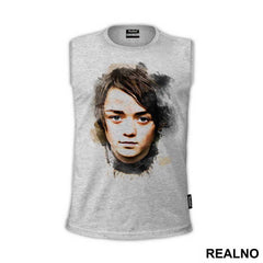 Arya Stark Portrait - House Stark - Game Of Thrones - GOT - Majica