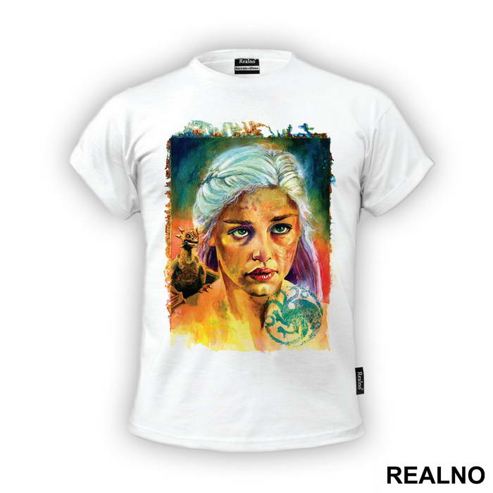 Khaleesi With The Dragon Vivid - House Targaryen - Game Of Thrones - GOT - Majica
