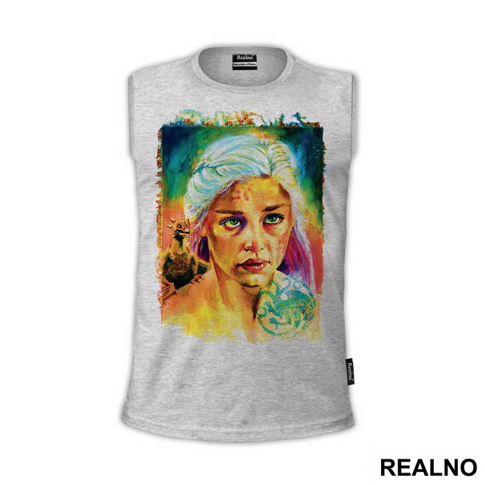 Khaleesi With The Dragon Vivid - House Targaryen - Game Of Thrones - GOT - Majica