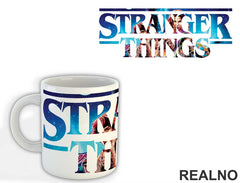 Blue Logo - Stranger Things - Šolja
