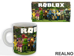 Characters - Green - Group - Roblox - Šolja
