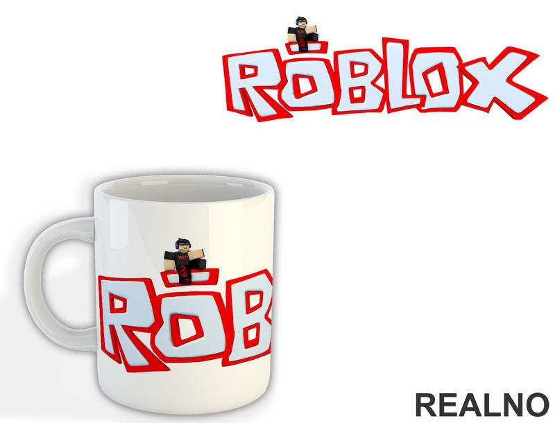 Sitting On The Logo - Roblox - Šolja