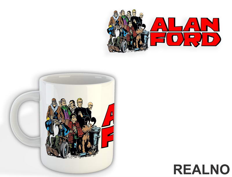 Whole Crew - Alan Ford - Šolja
