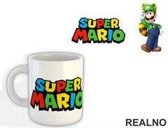 Luiđi - Luidji-Super Mario - Šolja