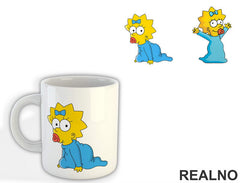 Maggie - Megi - The Simpsons - Simpsonovi - Šolja