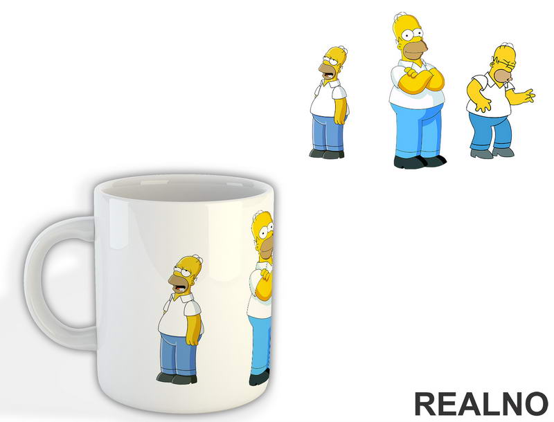 Homer - The Simpsons - Simpsonovi - Šolja