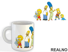 Porodica Na Okupu - The Simpsons - Simpsonovi - Šolja