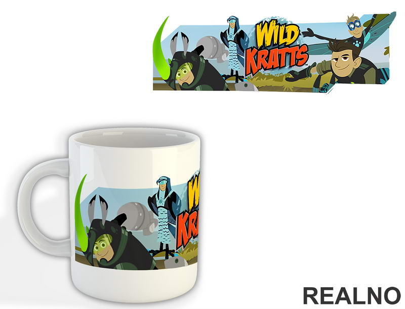 Svi Zajedno - Wild Kratts - Braća Kret - Crtani Filmovi - Šolja