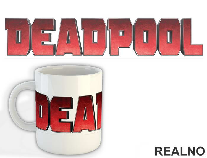 Metallic Logo - Deadpool - Šolja